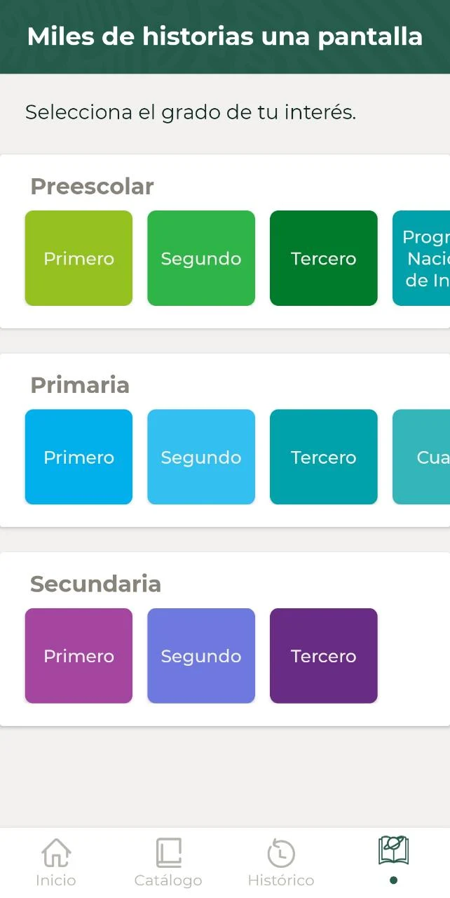 CONALITEG Digital screenshot